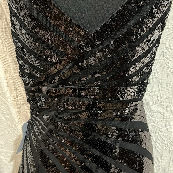 JS Collections sequin and mesh dress, size 8, NWOT - Picture 11 of 16